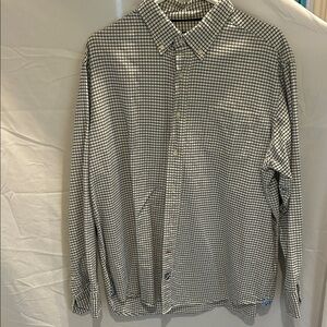 Daniel Cremieux Blue and White Checkered Shirt